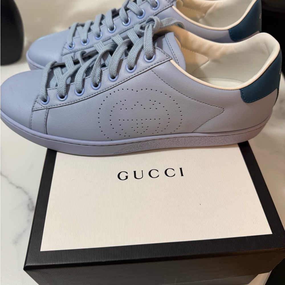 Blue Gucci sneakers women
